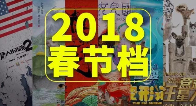 2018春节档目前已定档6部电影！