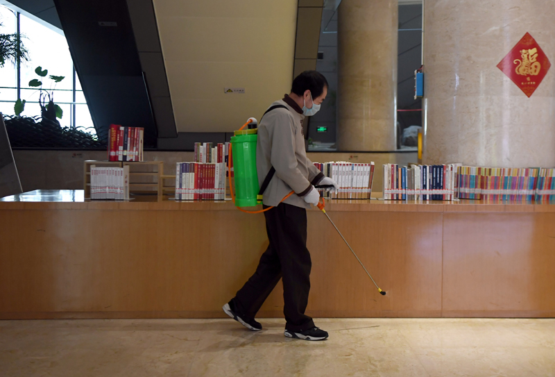 长沙图书馆逐步恢复开放